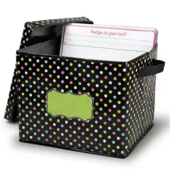 Teacher Created Resources&reg; Chalkboard Brights Storage Box with Lid