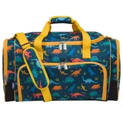 Wildkin Kids Weekender Travel Duffel Bags for Boys & Girls (Jurassic Dinosaurs)