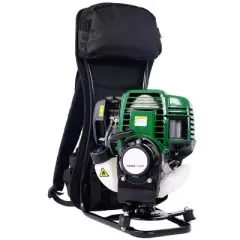 Multi-Functional Trimming Tool With Backpack, 38cc 4-Cycle Garden Tool System with Gas Pole Saw, Hedge Trimmer, Brush Cutter, Grass Trimmer