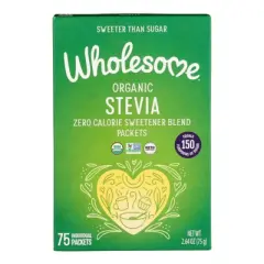 Wholesome Organic Stevia - Case of 6/2.64 oz