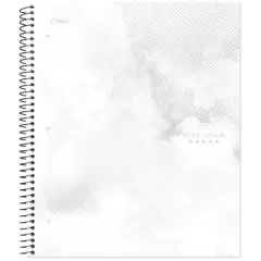Five Star Active Subject Notebook 80ct White