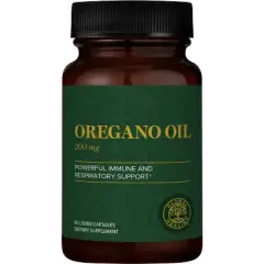 Global Healing Oregano Oil for Immune System Support (60 Capsules)