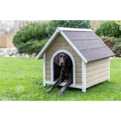TRIXIE Natura Cottage Dog House - Large - Tan
