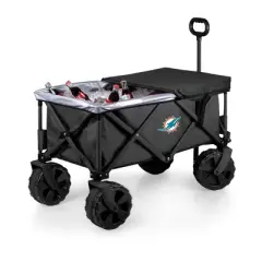 NFL Miami Dolphins All Terrain Portable Utility Wagon
