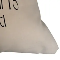 Mambo Art Studio Be The Energy You Want To Attract Outdoor Throw Pillow - Deny Designs