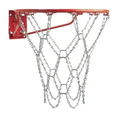 Champion Sports Steel Chain Basketball Net, Pack of 2