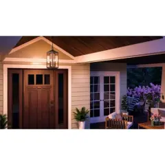 Urban Ambiance Luxury Colonial Outdoor Pendant Light,  23-3/4" x 9-1/2",  Olde Bronze Finish, UHP1191