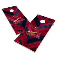 MLB St. Louis Cardinals 2'x4' Solid Wood Cornhole Board
