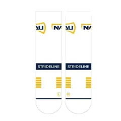 NCAA Northern Arizona Lumberjacks Premium Knit Crew Socks - White