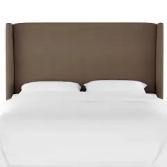 King Sandy Wingback Headboard Mystere - Skyline Furniture