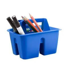 Storex Mini Caddy, Blue, Pack of 12
