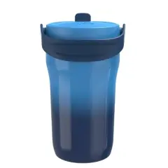 Zak Designs 14 fl oz Double Walled Stainless Steel Sutton Grip Insulated Tumbler