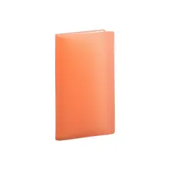 JAM Paper Business Card Book 72-Card Capacity Orange (221614747) 78910215142