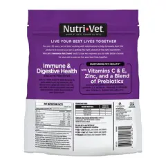 Nutri-Vet Digestive Health Chicken Flavor Vitamins and Supplements Biscuit for Dogs - 16oz/28ct