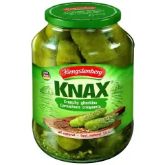 Hengstenberg Crunchy Gherkin Pickle - Case of 6/57.5 oz