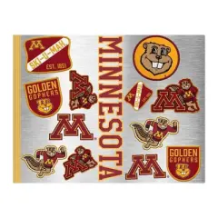 NCAA Minnesota Golden Gophers Varsity Thirst Water Bottle - 24oz: Stainless Steel, Portable Drinkware