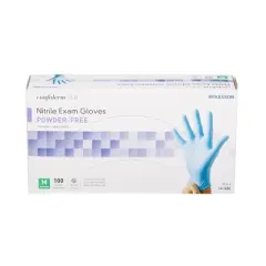 McKesson Confiderm 3.8 Disposable Nitrile Exam Glove Standard Cuff Length Size Small