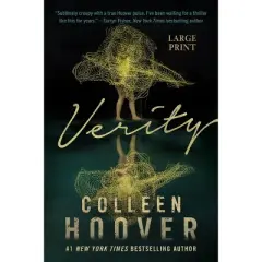 Verity - Large Print by  Colleen Hoover (Paperback)