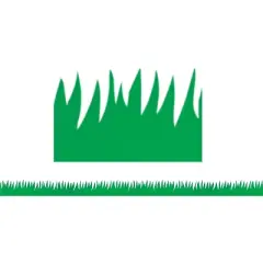 Hygloss Pre School - 8th Grades Classroom Border Green Grass 2/Bd HYG33601