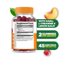 Lifeable - Stress Aid - with Gaba, L-Theanine & Lemon Balm - Adult - 90 Gummies