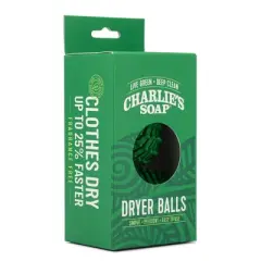 Charlie&rsquo;s Soap Unscented Dryer Balls - 2ct