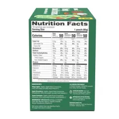 Brainiac Kids Brain Squeezers Applesauce Pouches with Omega-3s Variety Pack Apple, Strawberry and Cinnamon - 3.2oz/10ct