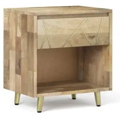 Bissell Nightstand Natural - WyndenHall