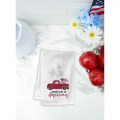 C&F Home Proud To Be An American Kitchen Towel Patriotic Dishtowel Decor