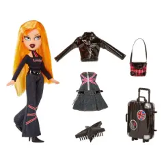 Bratz Pretty &lsquo;N&rsquo; Punk Cloe Fashion Doll with 2 Outfits and Suitcase