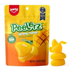 AMOS Peelerz TM Gummy Mango 4.25oz