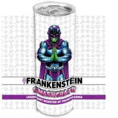 SMASHCRAFT 20 ounce Stainless Steel Double Walled Insulated Travel Tumbler Coffee Mug Cup, Frankenstein Comic