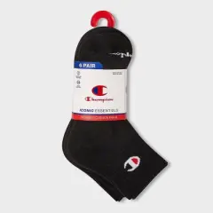 Champion Women's 6pk Quarter Crew Socks
