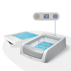 PetSafe ScoopFree Automatic Self Cleaning Cat Litter Box with Disposable Crystal Litter Tray
