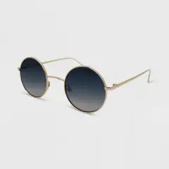 Women's Metal Round Sunglasses - Wild Fable&trade; Gold