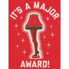 Men's A Christmas Story It&rsquo;s a Major Award Leg Lamp T-Shirt