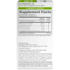 Himalaya Ashwagandha+ Focus with Ashwagandha, Bacopa, Rosemary & Green Tea for Memory, 60 Capsules, 1 Month Supply, Vegan, Gluten Free