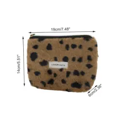 Unique Bargains Small Heart Drawstring Makeup Bag 1 Pc