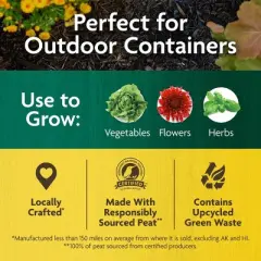 Miracle-Gro Organic Outdoor Mix 3lbs Potting Soil