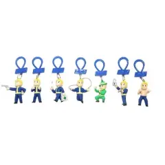 UCC Distributing Fallout 4 Blind Bag Vault Boy Backpack Hangers Set - 3 Random
