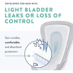 Prevail Guards for Men, 12.5 Inch Length, Maximum Absorbency, One Size Fits Most, 126ct