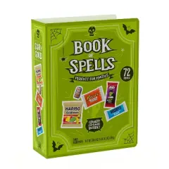 HERSHEY'S Chocolate & Sweets Assorted Trick or Treat Halloween Candy Spell Book Box - 30.51oz/72pc