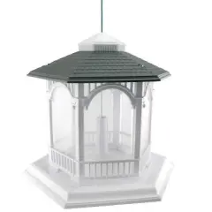 Audubon Wild Bird 10 lb Plastic Deluxe Gazebo Bird Feeder 6 ports (Case of 2)