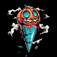 Girl's Design By Humans Halloween By anggatantama T-Shirt