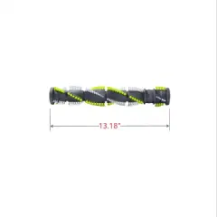 Bissell Brush Roll, 12 Inch Triple Action, Medium Cool Grey, 1611316
