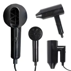 Foldable Travel Hair Dryer with 3 Heat Settings