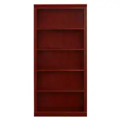 72" Prestige Veneer Bookcase Mahogany - Regency
