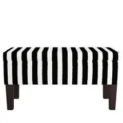 Lizzie Storage Bench in Patterns - Skyline Furniture