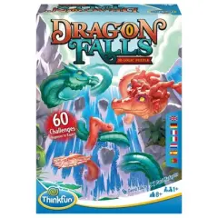 Ravensburger ThinkFun Dragon Falls Logic Board Game: Educational Creative Thinking for Solo or Group Play