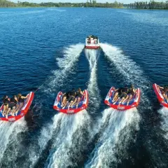 WOW Power Steer 3-Person Steerable Deck Tube