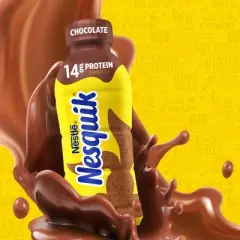 Nesquik Low Fat Chocolate Milk - 14 fl oz